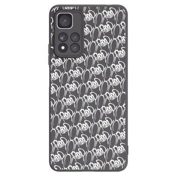 Obal pro Xiaomi Redmi Note 11 Pro+ 5G - Separ - White On Black 2