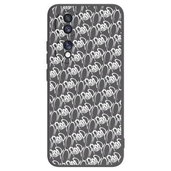 Obal pro Honor 70 - Separ - White On Black 2