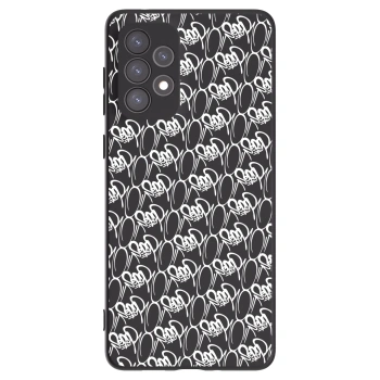 Obal pro Samsung Galaxy A73 5G - Separ - White On Black 2