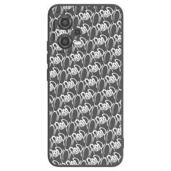 Obal pro Xiaomi Poco X5 - Separ - White On Black 2