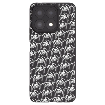 Obal pro Honor X8a - Separ - White On Black 2