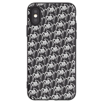 Obal pro Apple iPhone X/XS - Separ - White On Black 2
