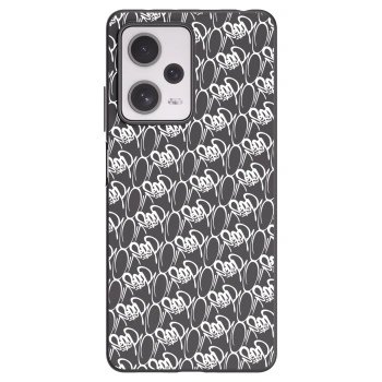 Obal pro Xiaomi Redmi Note 12 Pro+ 5G - Separ - White On Black 2