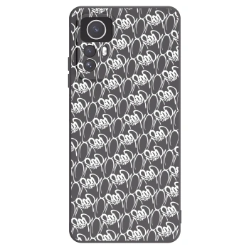 Obal pro Xiaomi Redmi Note 12S - Separ - White On Black 2
