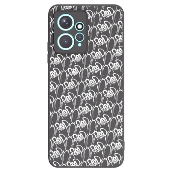 Obal pro Xiaomi Redmi Note 12 4G - Separ - White On Black 2