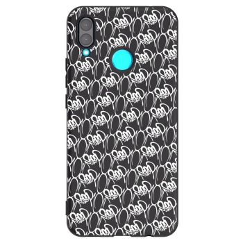 Obal pro Huawei Nova 3 - Separ - White On Black 2