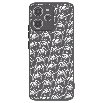 Obal pro Xiaomi Redmi 12 4G - Separ - White On Black 2