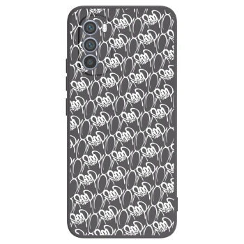 Obal pro Motorola Moto G62 - Separ - White On Black 2