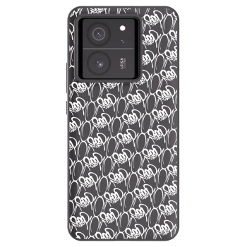 Obal pro Xiaomi 13T - Separ - White On Black 2