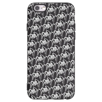 Obal pro Apple iPhone 6/6S - Separ - White On Black 2