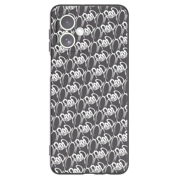 Obal pro Motorola Moto G54 5G - Separ - White On Black 2