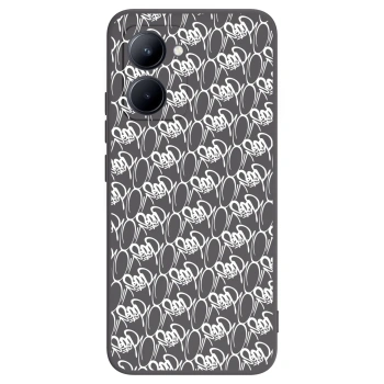 Obal pro Realme C33 (2023) - Separ - White On Black 2
