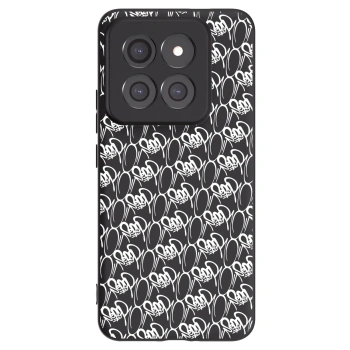 Obal pro Xiaomi 14 Pro - Separ - White On Black 2
