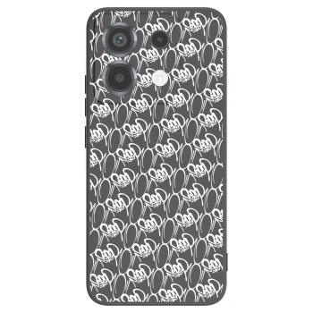 Obal pro Xiaomi Poco X6 - Separ - White On Black 2