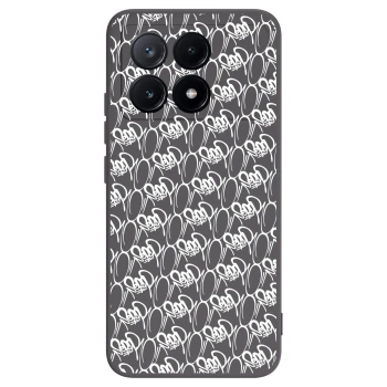 Obal pro Xiaomi Poco X6 Pro - Separ - White On Black 2