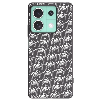 Obal pro Xiaomi Redmi Note 13 5G - Separ - White On Black 2