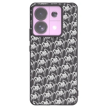Obal pro Xiaomi Redmi Note 13 Pro 5G - Separ - White On Black 2