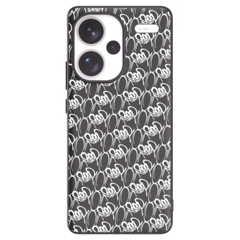 Obal pro Xiaomi Redmi Note 13 Pro+ 5G - Separ - White On Black 2