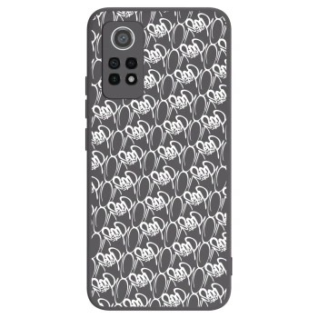 Obal pro Xiaomi Redmi Note 12 Pro 4G - Separ - White On Black 2