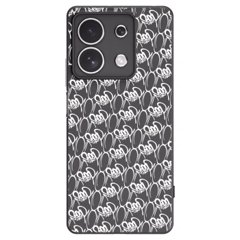 Obal pro Xiaomi Redmi Note 13 4G - Separ - White On Black 2