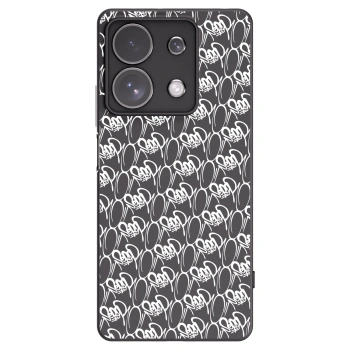Obal pro Xiaomi Redmi Note 13 Pro 4G - Separ - White On Black 2