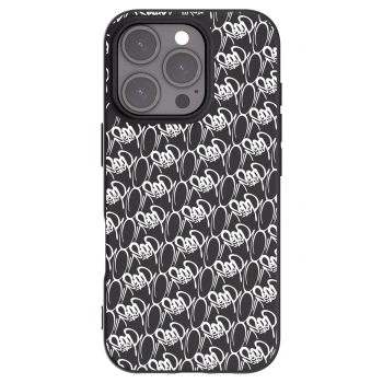 Obal pro Apple iPhone 16 Pro - Separ - White On Black 2