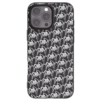 Obal pro Apple iPhone 16 Pro Max - Separ - White On Black 2