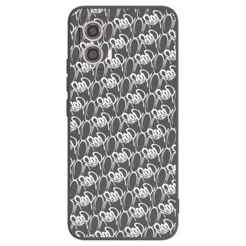 Obal pro Motorola Moto G53 5G - Separ - White On Black 2