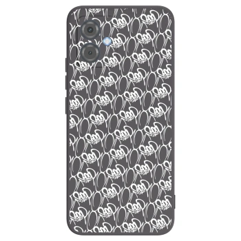 Obal pro Motorola Moto G14 - Separ - White On Black 2