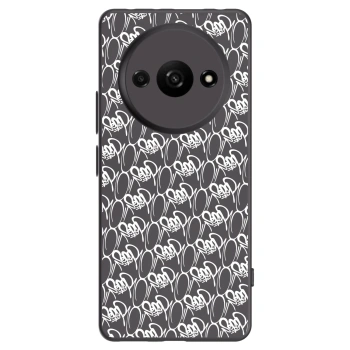 Obal pro Xiaomi Redmi A3 - Separ - White On Black 2
