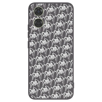 Obal pro Motorola Moto G24 - Separ - White On Black 2