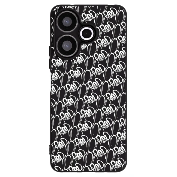 Obal pro Xiaomi Redmi 13 4G - Separ - White On Black 2