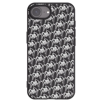 Obal pro Apple iPhone 16e - Separ - White On Black 2