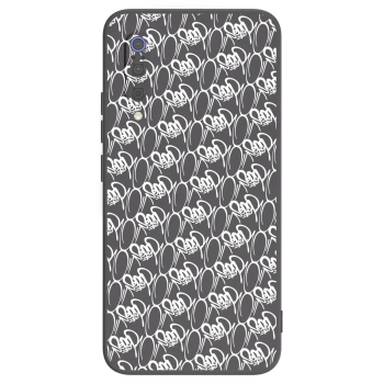 Obal pro Xiaomi Mi 9 - Separ - White On Black 2