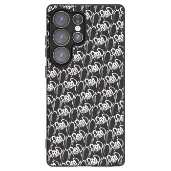 Obal pro Samsung Galaxy S25 Ultra 5G - Separ - White On Black 2