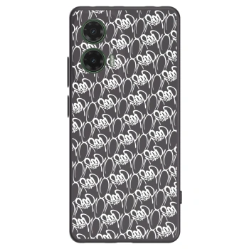 Obal pro Motorola Moto G35 5G - Separ - White On Black 2