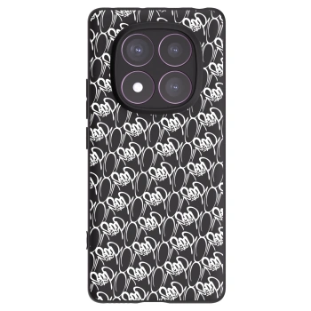 Obal pro Xiaomi Redmi Note 14 Pro 4G - Separ - White On Black 2