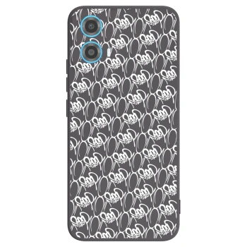 Obal pro Motorola Moto G34 5G - Separ - White On Black 2