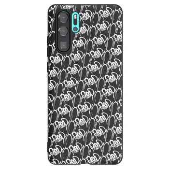 Obal pro Huawei P30 Pro - Separ - White On Black 2