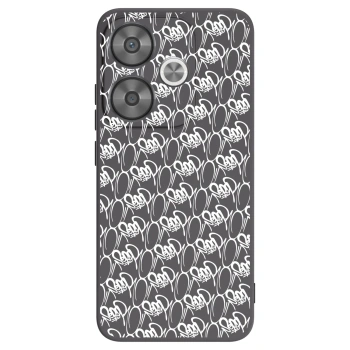 Obal pro Xiaomi Poco F6 - Separ - White On Black 2