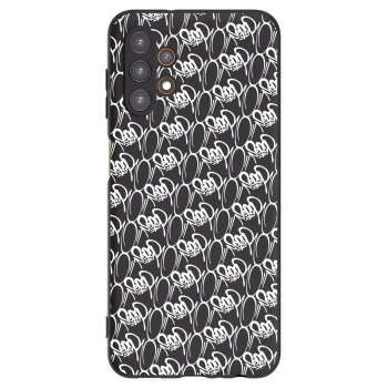 Obal pro Samsung Galaxy A13 5G - Separ - White On Black 2