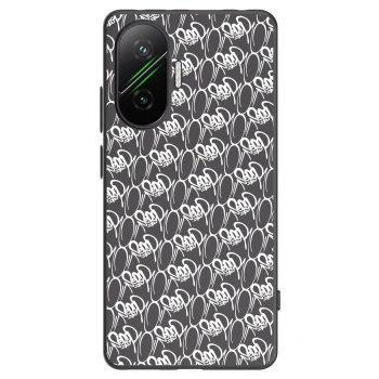Obal pro Xiaomi Poco F7 5G - Separ - White On Black 2