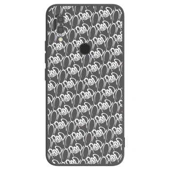 Obal pro Xiaomi Redmi 7 - Separ - White On Black 2