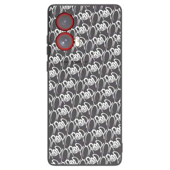 Obal pro Motorola Edge 50 Fusion - Separ - White On Black 2