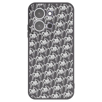 Obal pro Xiaomi Redmi 15C 5G - Separ - White On Black 2