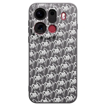 Obal pro OPPO Find X9 Pro - Separ - White On Black 2
