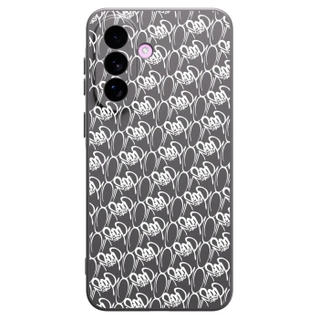 Obal pro Samsung Galaxy A57 5G - Separ - White On Black 2