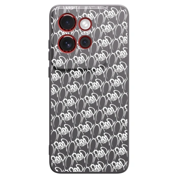 Obal pro Motorola Edge 60 Neo 5G - Separ - White On Black 2