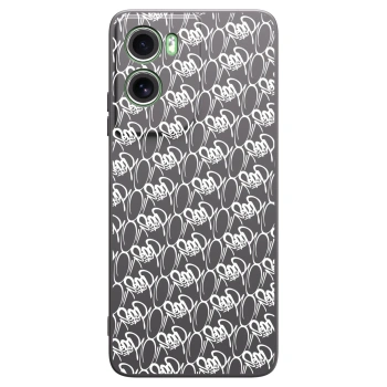 Obal pro Motorola Moto G06 - Separ - White On Black 2