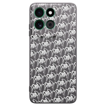 Obal pro Motorola Moto G57 Power - Separ - White On Black 2